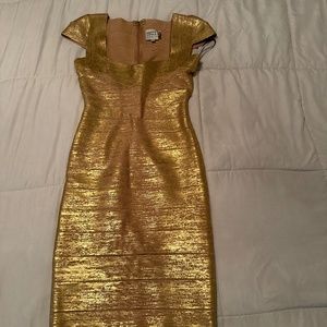 Herve Leger bandage dress NWT